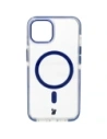 Wholesale Bizon Case Marco Apple iPhone 14 / Apple iPhone 13 clear with blue frame - BIZ6906 - {ean13} - Hurt
