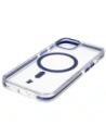 Hurtownia GSM - Etui z pierścieniem magnetycznym Bizon Case Marco do Apple iPhone 14 / Apple iPhone 13 przezroczyste z niebieską ramką - BIZ6906 - {ean13} - Hurt