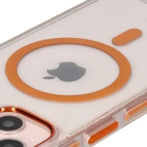 Hurtownia GSM - Bizon Case Marco Apple iPhone 14 / Apple iPhone 13 klar mit orangefarbener Rahmen - BIZ6907 - {ean13} - Hurt