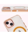 Hurtownia GSM - Bizon Case Marco Apple iPhone 14 / Apple iPhone 13 átlátszó narancssárga kerettel - BIZ6907 - {ean13} - Hurt