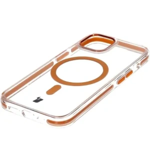 Hurtownia GSM - Bizon Case Marco Apple iPhone 14 / Apple iPhone 13 klar mit orangefarbener Rahmen - BIZ6907 - {ean13} - Hurt