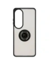 Hurtownia GSM - Pouzdro s prstovým držákem Bizon Case Hybrid Ring pro Oppo A60 4G kouřové s černým rámem - BIZ6909 - {ean13} - Hurt