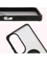 Hurtownia GSM - Pouzdro s prstovým držákem Bizon Case Hybrid Ring pro Oppo A60 4G kouřové s černým rámem - BIZ6909 - {ean13} - Hurt