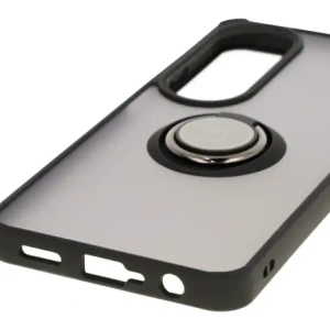Hurtownia GSM - Pouzdro s prstovým držákem Bizon Case Hybrid Ring pro Oppo A60 4G kouřové s černým rámem - BIZ6909 - {ean13} - Hurt