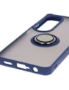 Hurtownia GSM - Etui s úchopem na prst Bizon Case Hybrid Ring pro Oppo A60 4G kouřové s modrým rámem - BIZ6911 - {ean13} - Hurt
