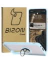 Hurtownia GSM - Pouzdro s úchopem na prst Bizon Case Hybrid Ring pro Oppo A60 4G kouřové s jasně modrým rámečkem - BIZ6912 - {ean13} - Hurt