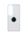 Hurtownia GSM - Pouzdro s úchopem na prst Bizon Case Hybrid Ring pro Oppo A60 4G kouřové s jasně modrým rámečkem - BIZ6912 - {ean13} - Hurt