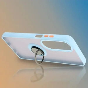 Hurtownia GSM - Pouzdro s úchopem na prst Bizon Case Hybrid Ring pro Oppo A60 4G kouřové s jasně modrým rámečkem - BIZ6912 - {ean13} - Hurt