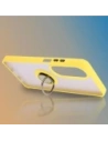 Hurtownia GSM - Etui s úchopem na prst Bizon Case Hybrid Ring pro Oppo A60 4G kouřové s žlutým rámečkem - BIZ6913 - {ean13} - Hurt
