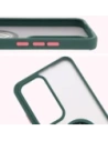 Wholesale Bizon Case Hybrid Ring Oppo Reno 12 Pro smoky with a dark green frame - BIZ6914 - {ean13} - Hurt