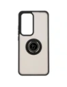 Wholesale Bizon Case Hybrid Ring Oppo Reno 12 Pro smoky with a black frame - BIZ6915 - {ean13} - Hurt