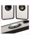 Wholesale Bizon Case Hybrid Ring Oppo Reno 12 Pro smoky with a black frame - BIZ6915 - {ean13} - Hurt