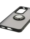 Wholesale Bizon Case Hybrid Ring Oppo Reno 12 Pro smoky with a black frame - BIZ6915 - {ean13} - Hurt