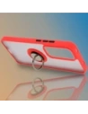 Hurtownia GSM - Bizon Case Hybrid Ring Oppo Reno 12 Pro füstös piros kerettel - BIZ6916 - {ean13} - Hurt