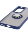 Hurtownia GSM - Etui s úchytem na prst Bizon Case Hybrid Ring pro Oppo Reno 12 Pro kouřové s modrým rámem - BIZ6917 - {ean13} - Hurt