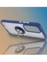 Wholesale Bizon Case Hybrid Ring Oppo Reno 12 Pro smoky with a navy blue frame - BIZ6917 - {ean13} - Hurt