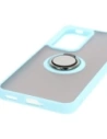 Hurtownia GSM - Bizon Case Hybrid Gyűrű Oppo Reno 12 Pro füstös színben, világoskék kerettel - BIZ6918 - {ean13} - Hurt