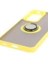 Hurtownia GSM - Bizon Case Hybrid Gyűrű Oppo Reno 12 Pro füstös sárga kerettel - BIZ6919 - {ean13} - Hurt