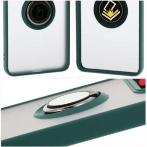 Hurtownia GSM - Bizon Case Hybrid Ring Xiaomi 14T Pro füstös sötétzöld kerettel - BIZ6920 - {ean13} - Hurt