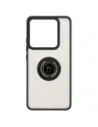 Hurtownia GSM - Etui s úchytem na prst Bizon Case Hybrid Ring pro Xiaomi 14T Pro kouřové s černým rámečkem - BIZ6921 - {ean13} - Hurt