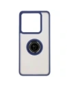 Hurtownia GSM - Bizon Case Hybrid Ring Xiaomi 14T Pro fumuriu cu un cadru bleu marin - BIZ6923 - {ean13} - Hurt