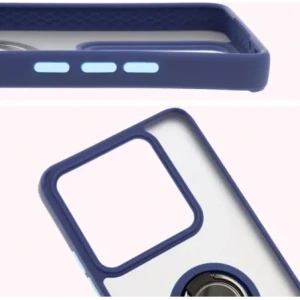 Hurtownia GSM - Bizon Case Hybrid Ring Xiaomi 14T Pro füstös színben, sötétkék kerettel - BIZ6923 - {ean13} - Hurt
