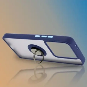 Hurtownia GSM - Bizon Case Hybrid Ring Xiaomi 14T Pro füstös színben, sötétkék kerettel - BIZ6923 - {ean13} - Hurt