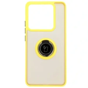 Hurtownia GSM - Bizon Case Hybrid Ring Xiaomi 14T Pro füstös sárga kerettel - BIZ6925 - {ean13} - Hurt