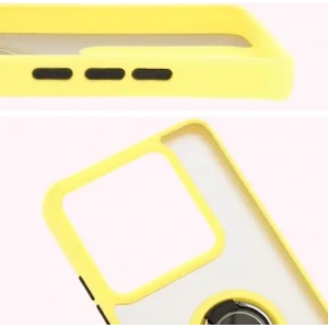 Hurtownia GSM - Bizon Case Hybrid Ring Xiaomi 14T Pro füstös sárga kerettel - BIZ6925 - {ean13} - Hurt