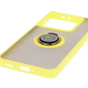Hurtownia GSM - Bizon Case Hybrid Ring Xiaomi 14T Pro füstös sárga kerettel - BIZ6925 - {ean13} - Hurt