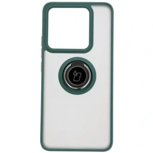 Hurtownia GSM - Bizon Case Hybrid Ring Xiaomi 14T füstös sötétzöld kerettel - BIZ6926 - {ean13} - Hurt