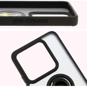 Hurtownia GSM - Bizon Case Hybrid Ring Xiaomi 14T füstös fekete kerettel - BIZ6927 - {ean13} - Hurt