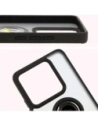 Hurtownia GSM - Etui s úchopem na prst Bizon Case Hybrid Ring do Xiaomi 14T kouřové s černým rámem - BIZ6927 - {ean13} - Hurt