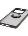 Hurtownia GSM - Etui s úchopem na prst Bizon Case Hybrid Ring do Xiaomi 14T kouřové s černým rámem - BIZ6927 - {ean13} - Hurt