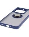 Wholesale Bizon Case Hybrid Ring Xiaomi 14T smoky with a navy blue frame - BIZ6929 - {ean13} - Hurt