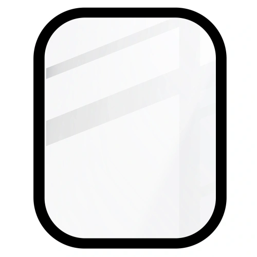 Szkło hybrydowe Bizon Glass Watch Edge Hybrid do Xiaomi Redmi Watch 5 Lite czarne