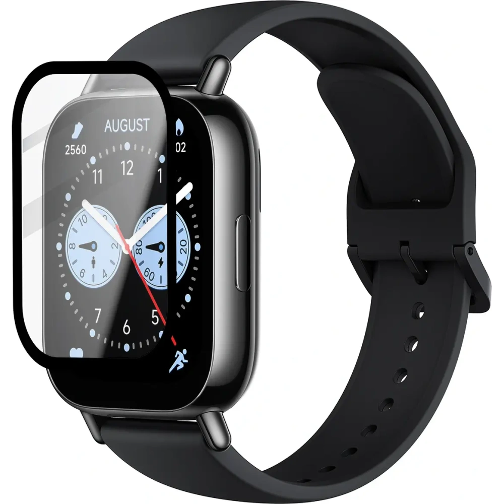 Wholesale Bizon Glass Watch Edge Hybrid Xiaomi Redmi Watch 5 Lite black - BIZ6933 - {ean13} - Hurt