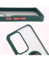 Wholesale Bizon Case Hybrid Ring Oppo Reno 12 smoky with a dark green frame - BIZ6935 - {ean13} - Hurt