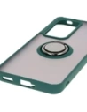 Hurtownia GSM - Bizon Case Hybrid Ring Oppo Reno 12 rauchig mit einem dunkelgrünen Rahmen - BIZ6935 - {ean13} - Hurt