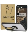 Hurtownia GSM - Bizon Case Hybrid Gyűrű Oppo Reno 12 füstös fekete kerettel - BIZ6936 - {ean13} - Hurt