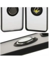 Hurtownia GSM - Bizon Case Hybrid Gyűrű Oppo Reno 12 füstös fekete kerettel - BIZ6936 - {ean13} - Hurt