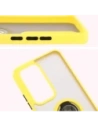 Hurtownia GSM - Bizon Case Hybrid Gyűrű Oppo Reno 12 füstös sárga kerettel - BIZ6940 - {ean13} - Hurt