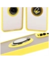 Hurtownia GSM - Bizon Case Hybrid Gyűrű Oppo Reno 12 füstös sárga kerettel - BIZ6940 - {ean13} - Hurt