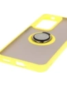 Hurtownia GSM - Bizon Case Hybrid Gyűrű Oppo Reno 12 füstös sárga kerettel - BIZ6940 - {ean13} - Hurt