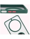 Hurtownia GSM - Bizon Case Hybrid Ring Xiaomi Redmi 14C 4G / POCO C75 rauchig mit einem dunkelgrünen Rahmen - BIZ6941 - {ean13} - Hurt