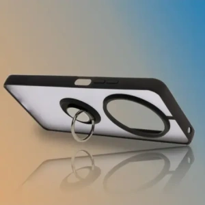 Wholesale Bizon Case Hybrid Ring Xiaomi Redmi 14C 4G / POCO C75 smoky with a black frame - BIZ6942 - {ean13} - Hurt