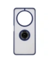 Hurtownia GSM - Bizon Case Hybrid Ring Xiaomi Redmi 14C 4G / POCO C75 fumuriu cu un cadru de culoare albastru închis - BIZ6944 - {ean13} - Hurt