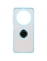 Hurtownia GSM - Bizon Case Hybrid Ring Xiaomi Redmi 14C 4G / POCO C75 smoky cu un cadru de culoare albastru deschis - BIZ6945 - {ean13} - Hurt