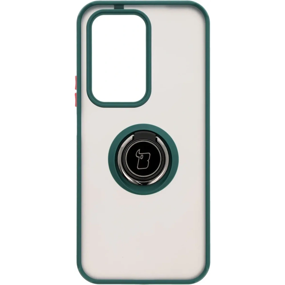 Hurtownia GSM - Bizon Case Hybrid Ring Honor 200 Lite fumurie cu un cadru verde închis - BIZ6948 - {ean13} - Hurt