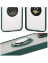 Hurtownia GSM - Bizon Case Hybrid Ring Honor 200 Lite fumurie cu un cadru verde închis - BIZ6948 - {ean13} - Hurt